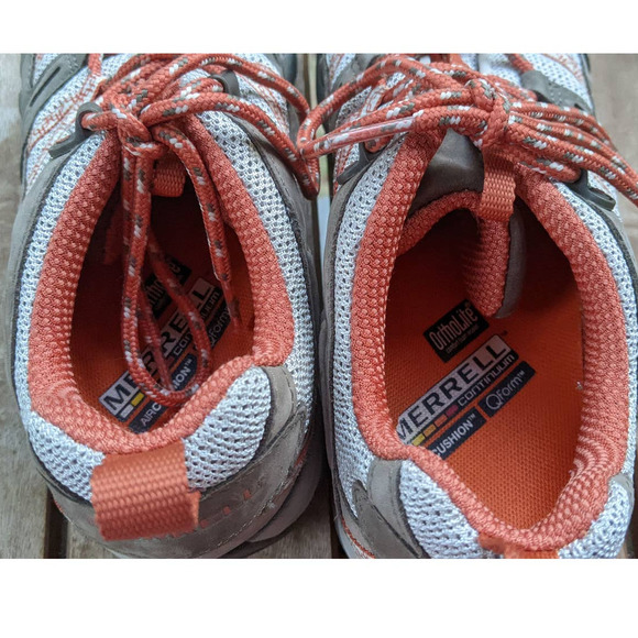Merrell Siren Sport Brown Orange Trail Hiking Shoes J16156 Women's Size 7 - Picture 6 of 10